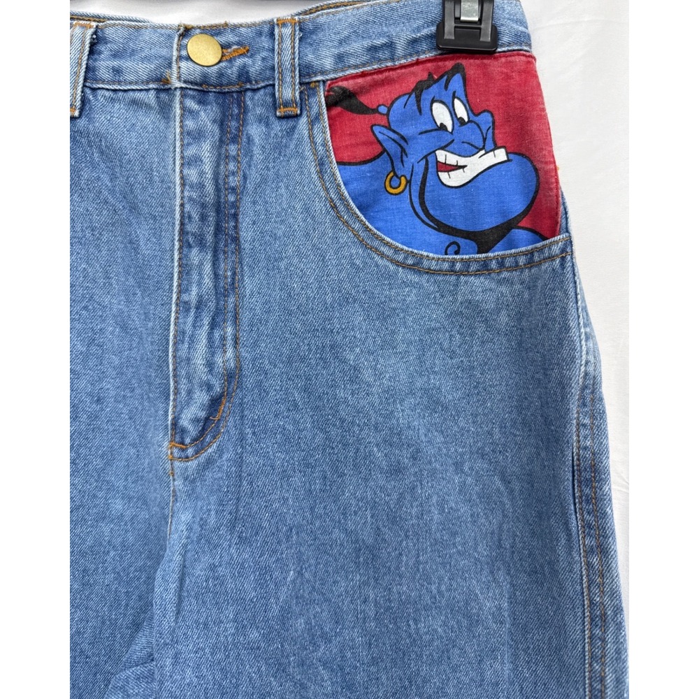 Vintage 90s Disney Donnkenny Genie‎ Jeans High Rise Mom Tapered Leg Sz 8 Fits 25